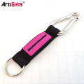 Customized Cheap gift climbing aluminum carabiner keychain no minimum